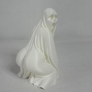Booty Ghost Butt Figurine Twerk Halloween Funny Art Decor Plastic Gyatt Rump